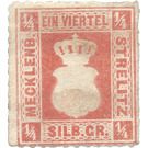 Crowned arms - Germany / Old German States / Mecklenburg-Strelitz 1864