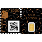Crypto stamp 3.1 Gold Edition Doge  - Austria 2021 - 50000 Cent