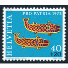 Culture - fish  - Switzerland 1973 - 40 Rappen