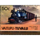 D.&H. Class B 0-4-0T 1888 India - Polynesia / Tuvalu, Vaitupu 1985