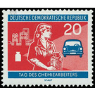 Day of the chemical worker  - Germany / German Democratic Republic 1960 - 20 Pfennig