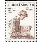 day of the stamp  - Austria / II. Republic of Austria 1955 - 1 Shilling