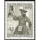 day of the stamp  - Austria / II. Republic of Austria 1972 - 4 Shilling