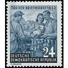 day of the stamp - Germany / German Democratic Republic 1953 - 24 Pfennig