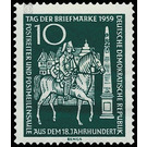 day of the stamp - Germany / German Democratic Republic 1959 - 10 Pfennig