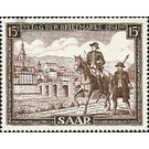 day of the stamp - Germany / Saarland 1951 - 1,500 Pfennig