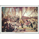 Death of Lord Nelson Souvenir Sheet - Caribbean / Saint Kitts and Nevis 1980