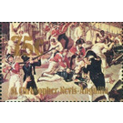 Death of Lord Nelson - Stamp from Souvenir Sheet - Caribbean / Saint Kitts and Nevis 1980 - 75