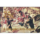 Death of Lord Nelson - Stamp from Souvenir Sheet - Caribbean / Saint Kitts and Nevis 1980 - 75