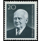 Death of President Wilhelm Pieck  - Germany / German Democratic Republic 1960 - 20 Pfennig