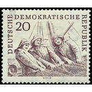 deep-sea fishing  - Germany / German Democratic Republic 1961 - 20 Pfennig