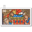 Definitive Series "Christmas" - Church window (The birth of Jesus Christ)  - Germany / Federal Republic of Germany 2019 - 80 Euro Cent
