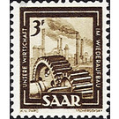 Definitive series: Images from industry, trade and agriculture - Germany / Saarland 1951 - 300 Pfennig