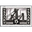 Definitive series: Native pictures - Germany / Saarland 1953 - 1,500 Pfennig