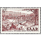 Definitive series: Native pictures - Germany / Saarland 1953 - 600 Pfennig