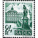 Definitive series: personalities and views from Baden (II)  - Germany / Western occupation zones / Baden 1948 - 24 Pfennig
