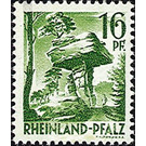 Definitive series: Personalities and views from Rhineland-Palatinate  - Germany / Western occupation zones / Rheinland-Pfalz 1947 - 16 Pfennig