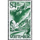Definitive series: Personalities and views from Württemberg-Hohenzollern  - Germany / Western occupation zones / Württemberg-Hohenzollern 1947 - 84 Pfennig