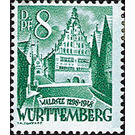 Definitive series: Personalities and views from Württemberg-Hohenzollern  - Germany / Western occupation zones / Württemberg-Hohenzollern 1948 - 8 Pfennig
