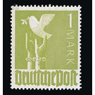 Definitive stamp series Allied cast - joint edition  - Germany / Western occupation zones / American zone 1947 - 100 Pfennig