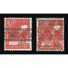 Definitive stamp series Allied cast - joint edition  - Germany / Western occupation zones / American zone 1948 - 8 Pfennig