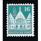 Definitive stamp series: Buildings, 1948 (Bizone)  - Germany / Western occupation zones / American zone 1948 - 16 Pfennig