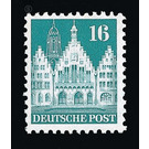 Definitive stamp series: Buildings, 1948 (Bizone)  - Germany / Western occupation zones / American zone 1948 - 16 Pfennig