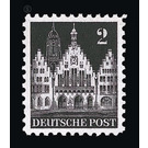 Definitive stamp series: Buildings, 1948 (Bizone)  - Germany / Western occupation zones / American zone 1948 - 2 Pfennig