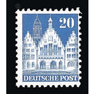 Definitive stamp series: Buildings, 1948 (Bizone)  - Germany / Western occupation zones / American zone 1948 - 20 Pfennig