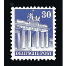 Definitive stamp series: Buildings, 1948 (Bizone)  - Germany / Western occupation zones / American zone 1948 - 30 Pfennig