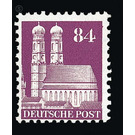 Definitive stamp series: Buildings, 1948 (Bizone)  - Germany / Western occupation zones / American zone 1948 - 84 Pfennig