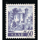 Definitive stamp series Saar - Germany / Saarland 1947 - 60 Pfennig