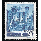 Definitive stamp series Saar - Germany / Saarland 1947 - 75 Pfennig