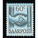 Definitive stamp series Saar  - Germany / Saarland 1948 - 60 Pfennig