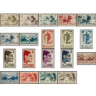 Definitives 1948 Local motives - Polynesia / French Oceania 1948 Set