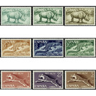 Definitives 1964 - Central Africa / Equatorial Guinea  / Rio Muni 1964 Set