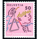 Development of the child  - Switzerland 1988 - 50 Rappen