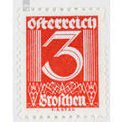 digits  - Austria / I. Republic of Austria 1925 - 3 Groschen