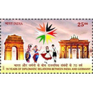 Diplomatic Relations with Germany, 70th Anniversary - India 2021 - 25