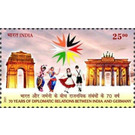 Diplomatic Relations with Germany, 70th Anniversary - India 2021 - 25