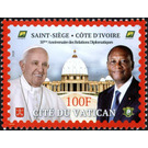 Diplomatic Relations with Vatican City, Fiftieth Anniversary - West Africa / Ivory Coast 2020