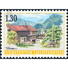 Dorfansichten  - Liechtenstein 1997 - 130 Rappen