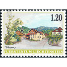 Dorfansichten  - Liechtenstein 1999 - 120 Rappen