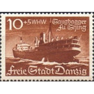 Dredging ship Fu Shing - Poland / Free City of Danzig 1938