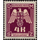 Eagle with shield of Bohemia, Empire badge - Germany / Old German States / Bohemia and Moravia 1943 - 4