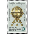 Earth and sky globes  - Germany / German Democratic Republic 1972 - 10 Pfennig