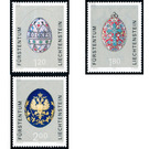 Easter eggs  - Liechtenstein 2001 Set