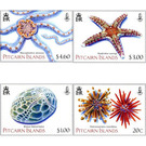 Echinoderms (2019) - Polynesia / Pitcairn Islands 2019 Set