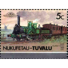 ECR Class Y 2-4-0 1859 UK - Polynesia / Tuvalu, Nukufetau 1987