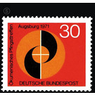 Ecumenical Whitsun Meeting, Augsburg 1971  - Germany / Federal Republic of Germany 1971 - 30 Pfennig